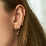 Lyra Huggie Earrings