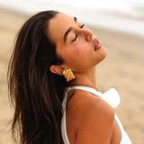 Leni Gold Earrings