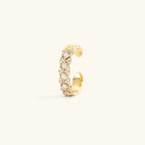Cyrine Gold Patterned Ring