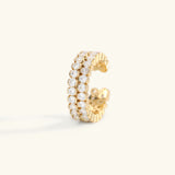Evane Studded Gold Ring