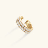 Evane Studded Gold Ring