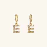 Adrielle Initial Letter Earrings