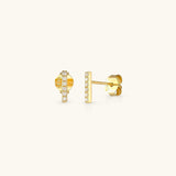 Alva Gold Earrings
