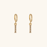 Adrielle Initial Letter Earrings