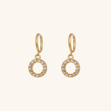 Adrielle Initial Letter Earrings