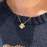 CLOVER | GOLD NECKLACE